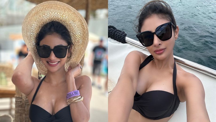 Vacay Goals: Mouni Roy Sizzles In Swimsuit, Enjoys Mushy Date With Husband Suraj Nambiar 900069