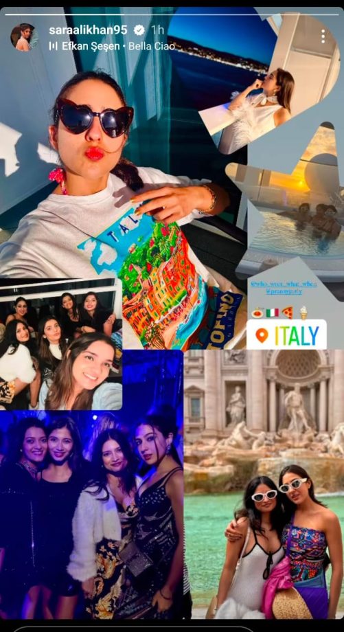 Vacay Goals: Sara Ali Khan Enjoy Her Summer Getaway With Her Girl Gang In Italy 898171