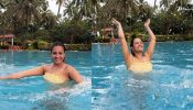 Yeh Hai Mohabbatein Fame Anita Hassanandani Turns' Water Baby', Enjoys Her Pool Vacation In Goa 900789