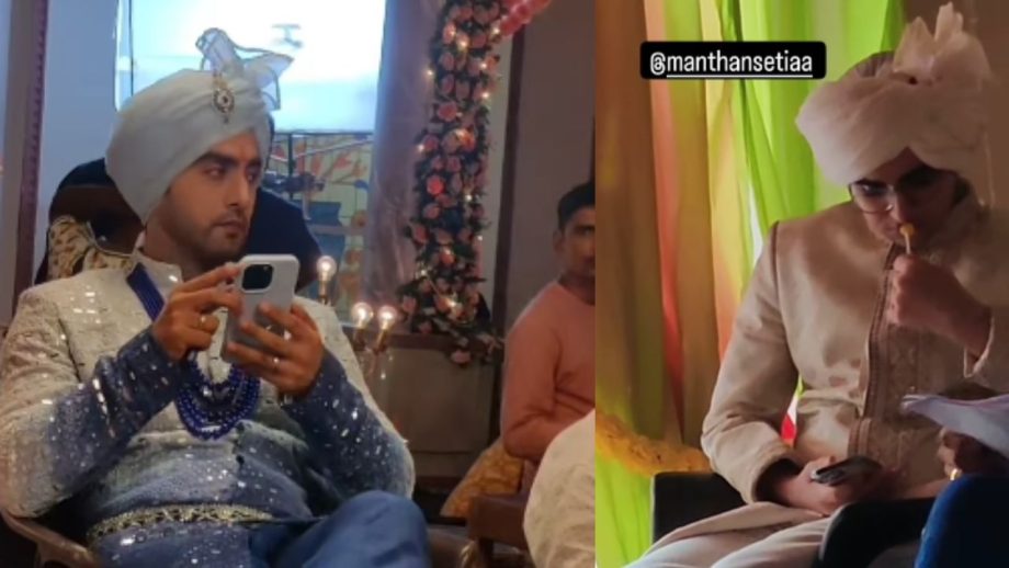 Yeh Rishta Kya Kehlata Hai BTS: Manthan Setia's Lollipop Moment; Rohit Purohit Watches On 899513