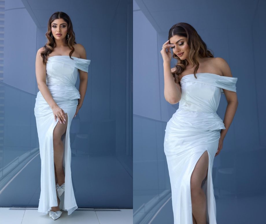 Akanksha Puri Vs. Kusha Kapila: Who Looks Bewitching In Monotone Thigh-High Slit Gown? 904281