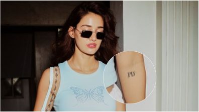 Disha Patani responds to the curiosity about her ‘PD’ tattoo;  fans think it is ‘Prabhas & Disha’