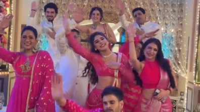 BTS Video: Kundali Bhagya’s Paras Kalnawat And Adrija Roy Go Crazy Dancing With Co-stars