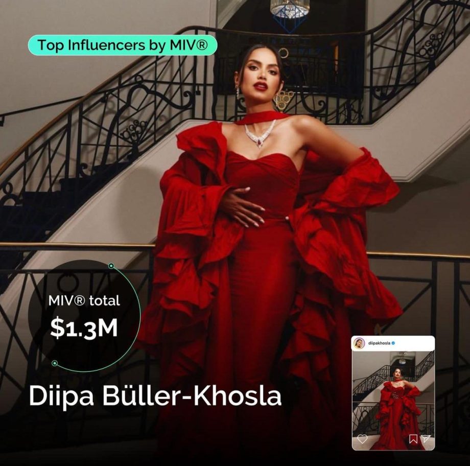 Diipa Khosla, the only Indian recognized globally amongst Top Influencers for her influence at Cannes Film Festival 2024 for Media Impact Value. Read for more details! 904498