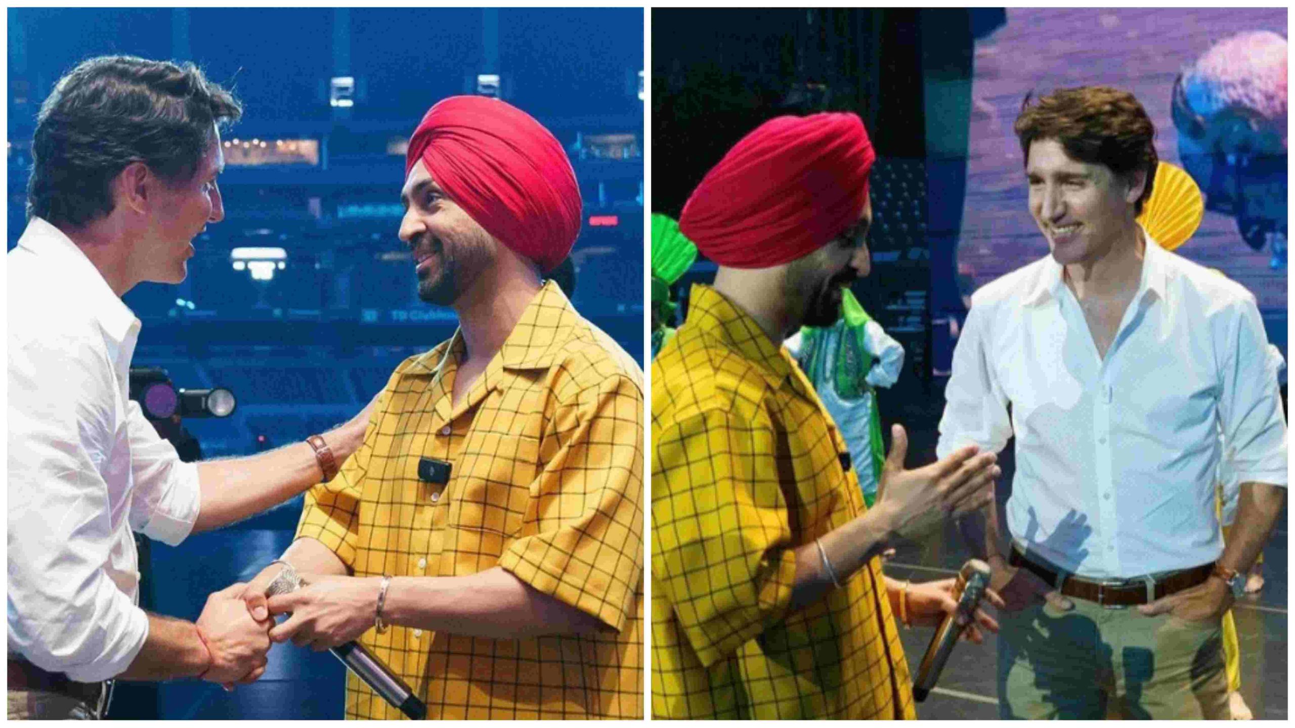 Diljit Dosanjh gets a surprise visit from Justin Trudeau at sold out concert in Canada 906842