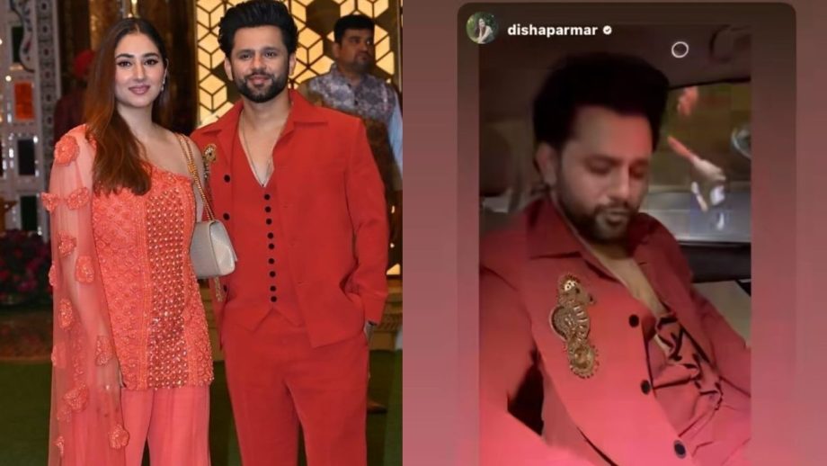 Disha Parmar Celebrates Husband Rahul Vaidya's Performance At Anant Ambani-Radhika Merchant's Sangeet 905800