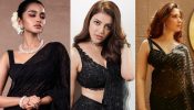 Elevate Your Black Saree Look With Stunning Blouse Designs Inspired By Anupama Parameswaran, Kajal Aggarwal, and Tamannaah Bhatia 906012