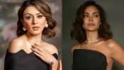 Glamour Queens: Esha Gupta and Hansika Motwani Stun in Black 910031