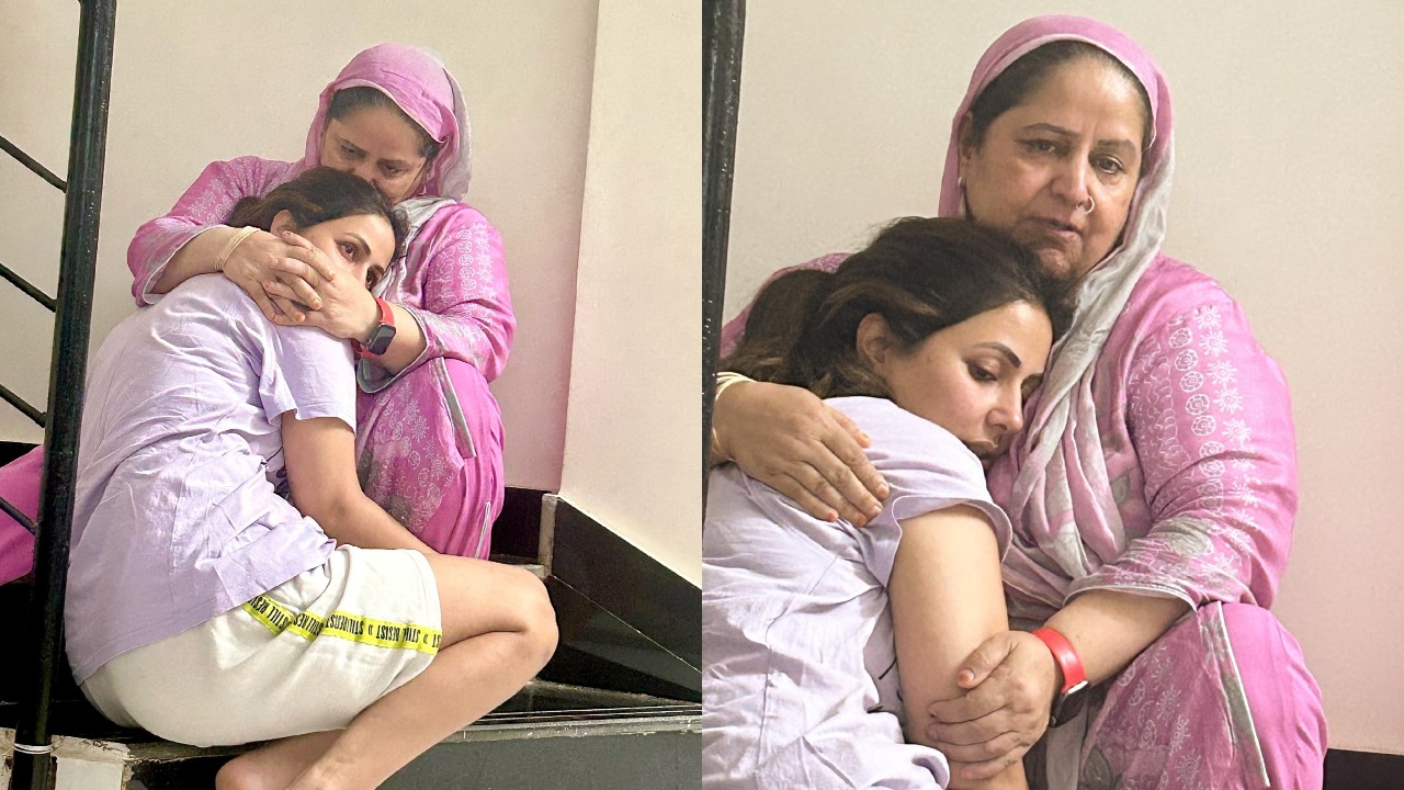 Hina Khan's Eyes Reflect Profound Pain As She Recollects The Moment When She Informed Her Mother About Her Breast Cancer Diagnosis 906749