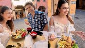 Love Birds Divyanka Tripathi And Vivek Dahiya Enjoy Indian Food On The Street Of Bologna 905177