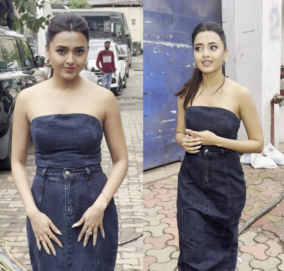 Manisha Rani's Bodycon Gown Or Tejasswi Prakash's Strapless Fit: Who Turns Up The Heat At The Laughter Chefs Set? 904780