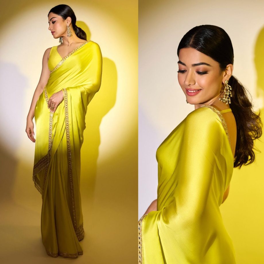 Nayanthara, Rashmika Mandanna And Hansika Motwani Inspired Sleeveless Back Design Blouse To Wear With Your Simple Saree 904599