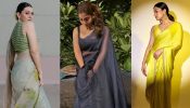 Nayanthara, Rashmika Mandanna And Hansika Motwani Inspired Sleeveless Back Design Blouse To Wear With Your Simple Saree 904604