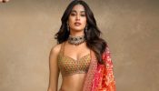 [Photos] A Closer Look At Janhvi Kapoor's Lehenga With A Bustier Blouse 905021