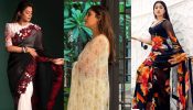 Rashmika Mandanna, Nayanthara, And Priya Mani’s Inspired Classy Blouse Designs For Sheer Saree 905408