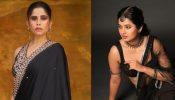 Saie Tamhankar Vs. Prajakta Mali: Who Nails The Black Saree Look Better? 909553