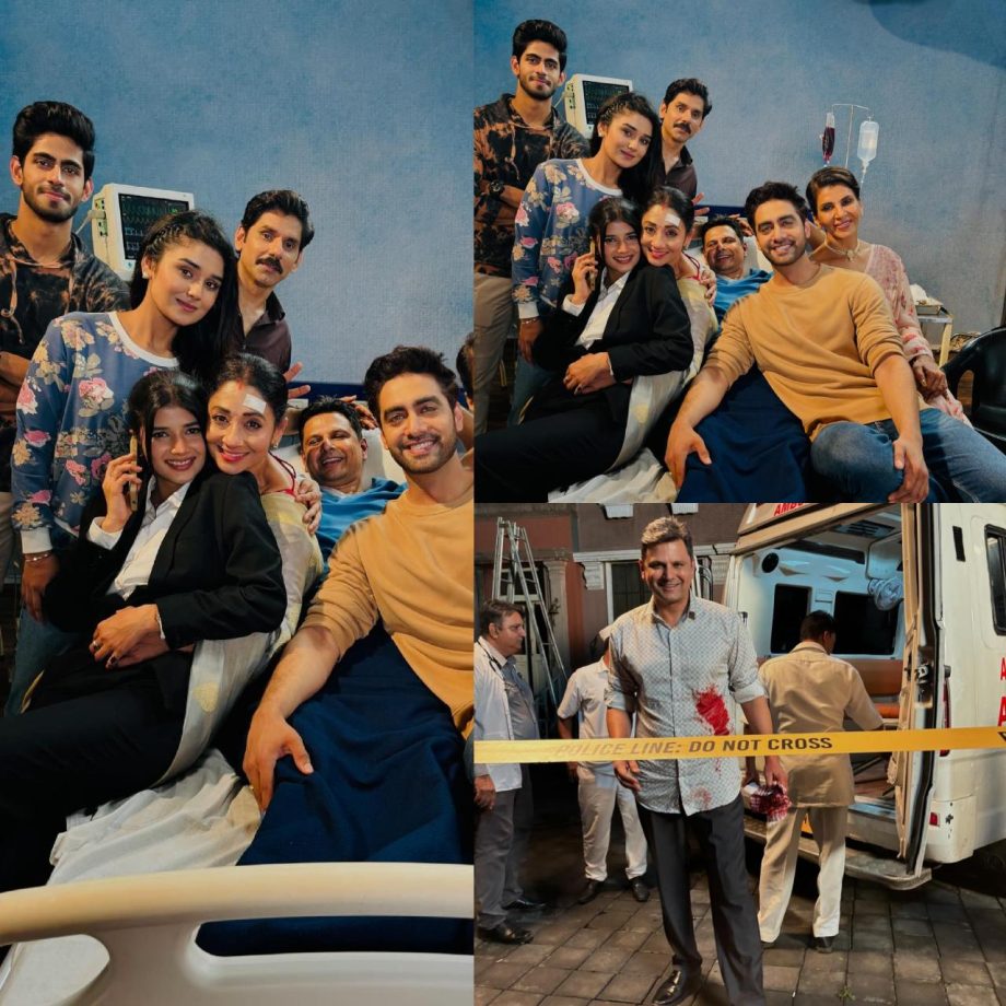 Yeh Rishta Kya Kehlata Hai Actor Rohit Purohit Poses With Team, Shares BTS From Hospital Sequence 905418