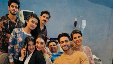 Yeh Rishta Kya Kehlata Hai Actor Rohit Purohit Poses With Team, Shares BTS From Hospital Sequence