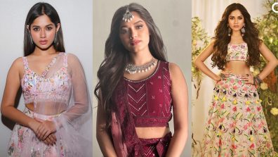 5 Bold Blouse Designs Inspired By Jannat Zubair To Pair With Lehenga