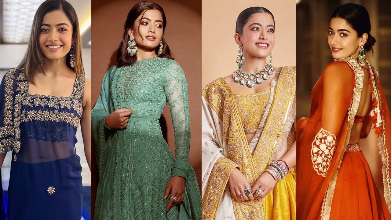 8 Show-Stopping Ethnic Wear Looks of Rashmika Mandanna You Need to See 910621