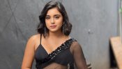 Day By Day Sumbul Touqeer Is Turning Hot, Shows Proof In Black Sheer Saree And Bralette Blouse