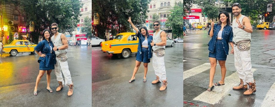 Gurmeet Choudhary Enjoys Kolkata with Wife Debina Bonnerjee Shows Off Bengali Skills 910680