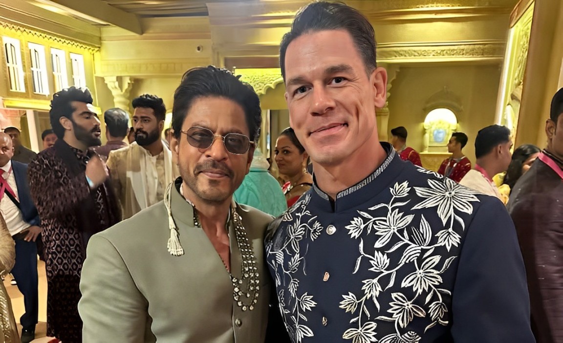 John Cena admits being 'starstruck' by meeting Shah Rukh Khan at Ambani wedding 911277