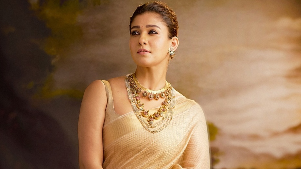 Learn From Nayanthara How To Rock A Simple Saree Look With A Stylish Blouse Design 912841