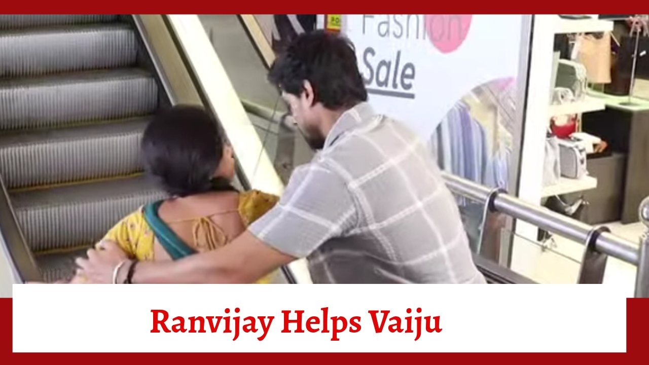 Maati Se Bandhi Dor Serial Upcoming Twist: Vaiju struggles to use the escalator at the mall; Ranvijay teaches her 912604