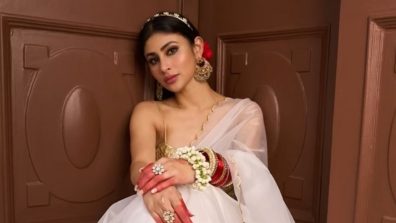 Mouni Roy Stuns in Traditional Bengali Saree Look- Exudes Elegance on Instagram