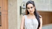 Naagin Fame Surbhi Jyoti’s Neutral Shade Maxi Dress With Half-secured Bun Is Perfect For Lunch Date