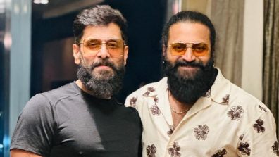 Rishab Shetty Meets His Idol Vikram, Calls It a “Dream Come True”