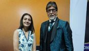 'Vada Pav' Girl Chandrika Dixit meets legend, Amitabh Bachchan 914936