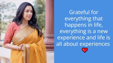 Amidst Sudhandhu Pandey’s Exit, Anupamaa Lead Actor Rupali Ganguly Says, ‘Grateful For Everything That Happens In Life..’