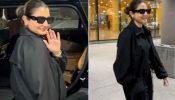 Anushka Sharma Returns to Mumbai in Style: Rocks All-Black Ensemble with London Chic Twist