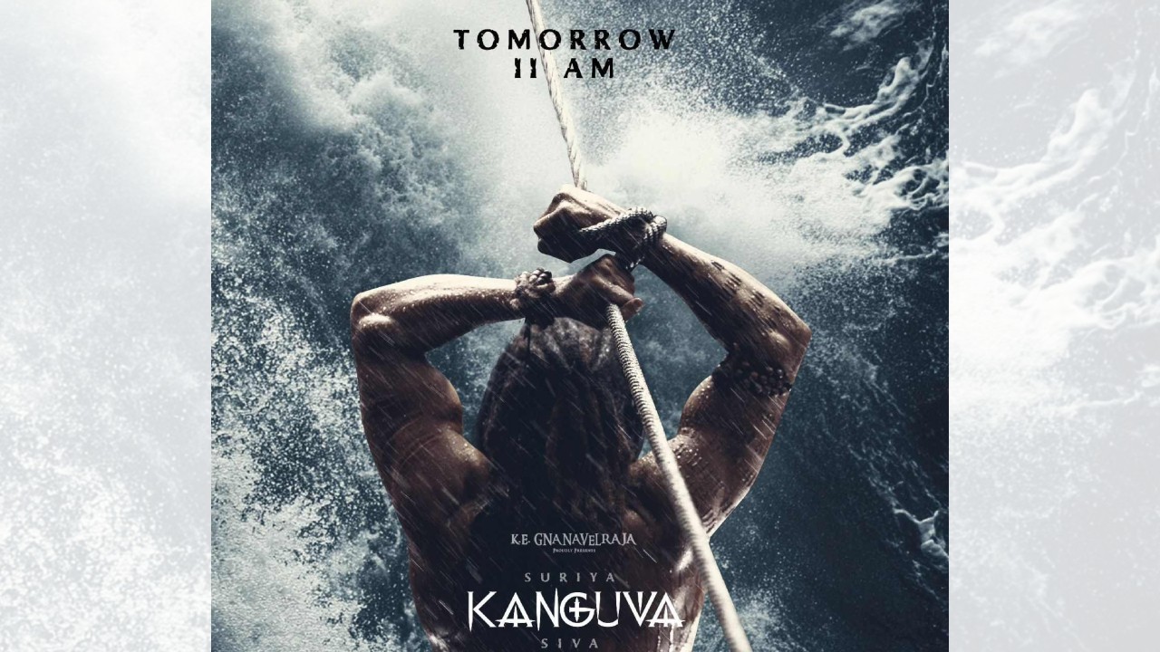 Big Announcement Tomorrow as Studio Green  Unveils a Thrilling poster of Suriya’s ‘Kanguva’! 918471