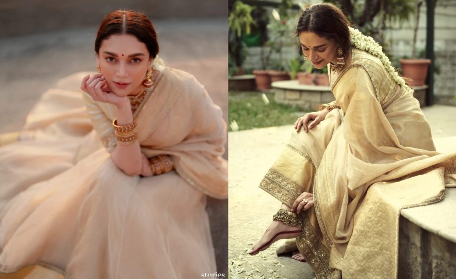 Decoding Aditi Rao Hydari's Simple And Aesthetic Wedding Look 918324