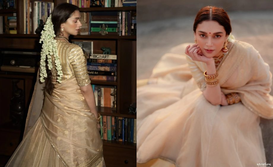 Decoding Aditi Rao Hydari's Simple And Aesthetic Wedding Look 918325