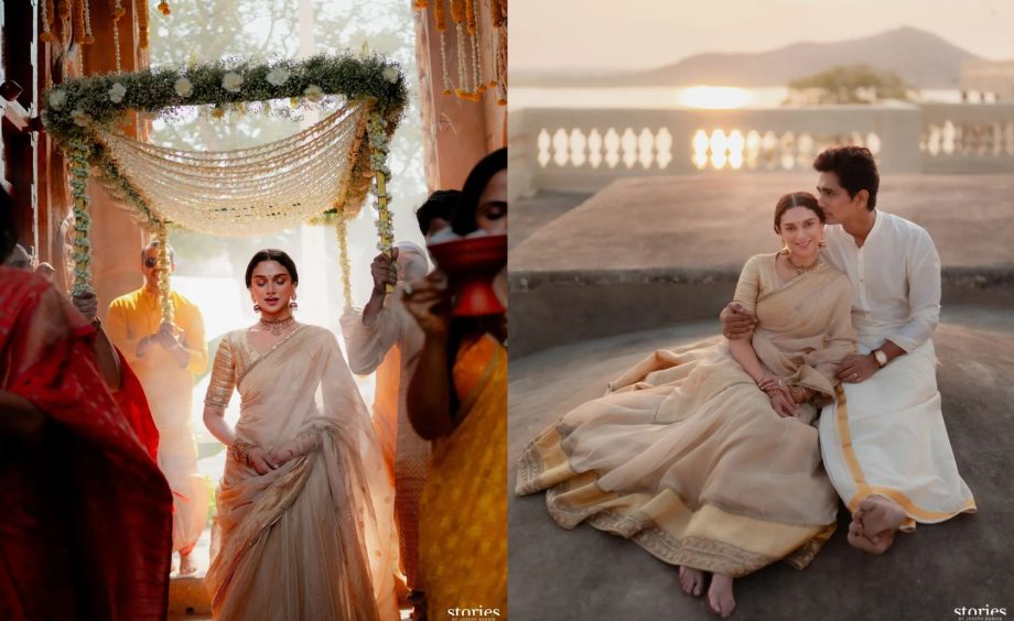 Decoding Aditi Rao Hydari's Simple And Aesthetic Wedding Look 918326