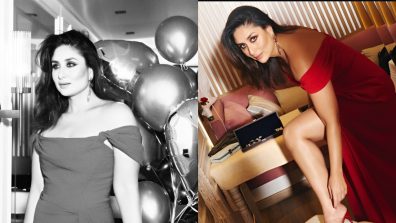 Kareena Kapoor Khan rings in her birthday in a hot red dress