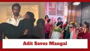 Mangal Lakshmi Serial Upcoming Twist: Adit saves Mangal from a fire accident; Adit gets praised 918041