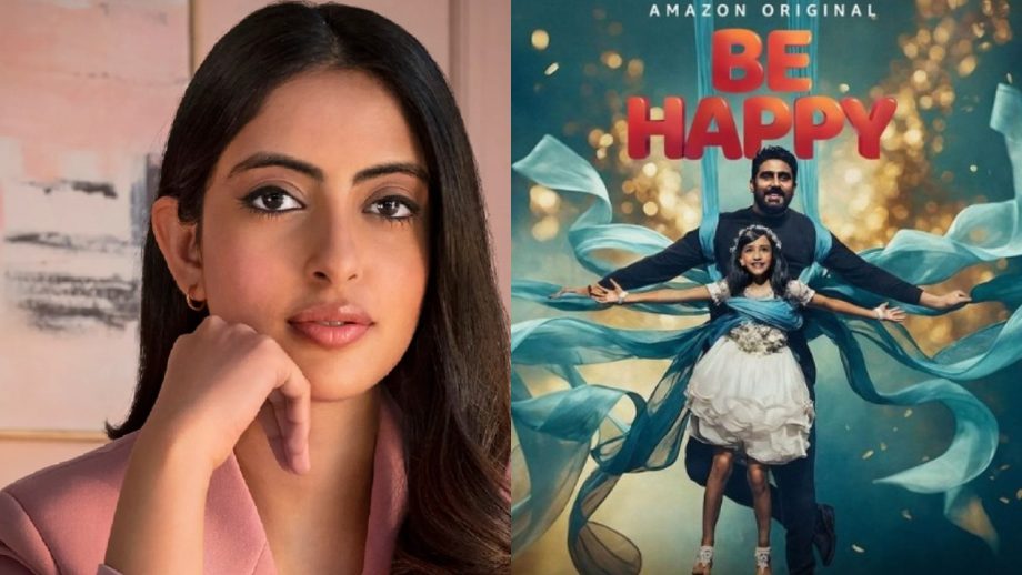 Navya Nanda cheers for mama Abhishek Bachchan as the poster of 'Be Happy' gets released 918948