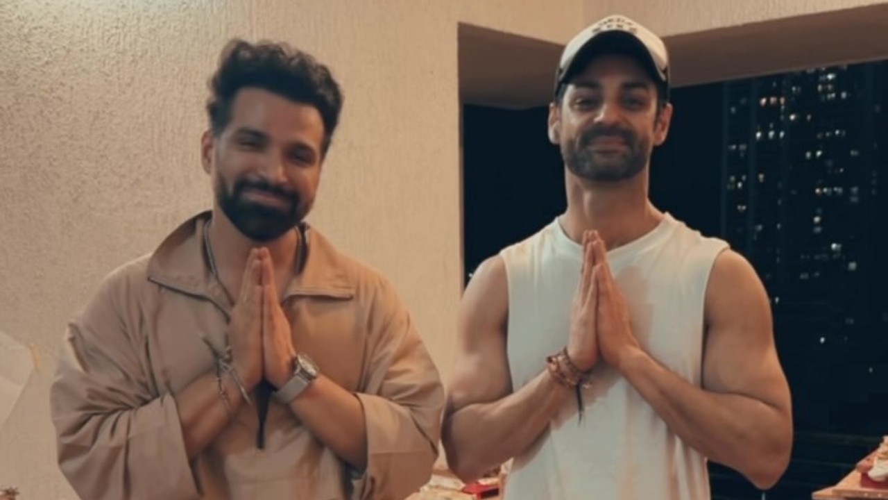 Rithvikk Dhanjani And Karan Wahi Declare Their 'Hum 2 Humare 12'; Give It A Soapy Touch 916653