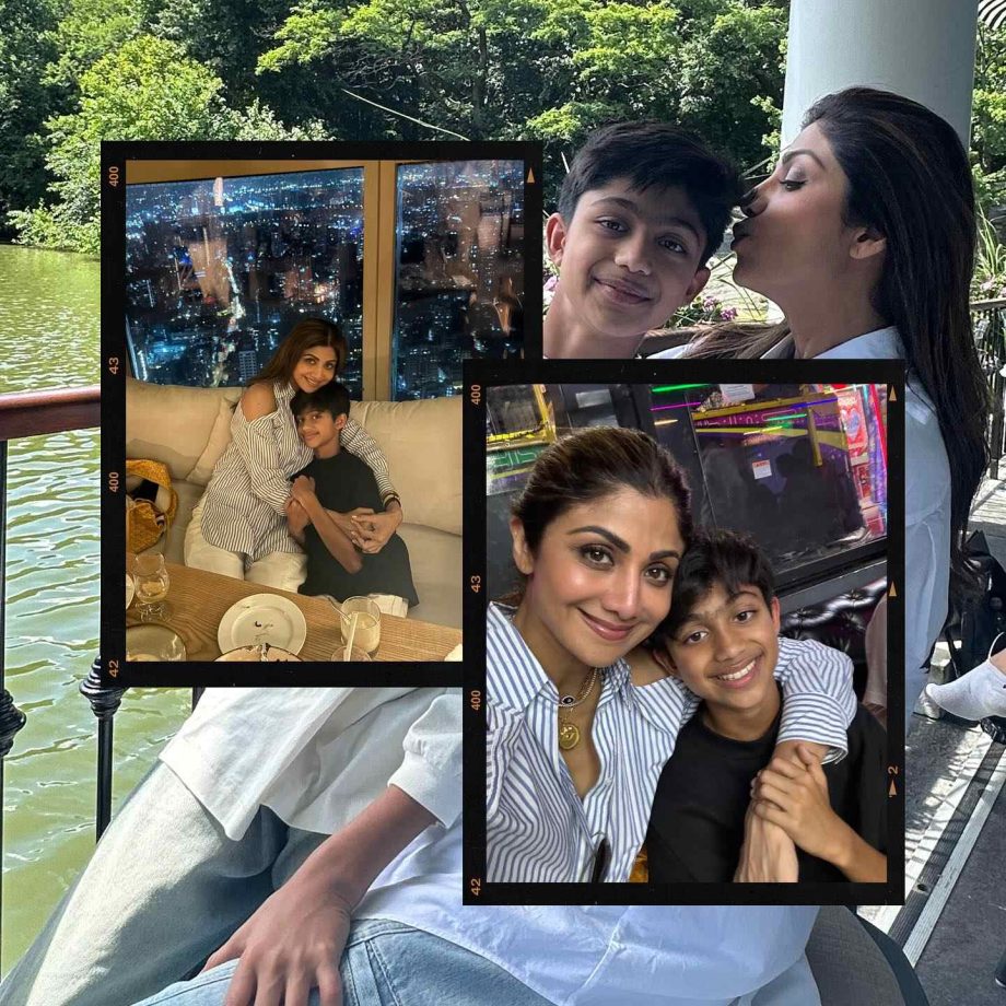 Shilpa Shetty thanks her son, Viaan for 'choosing her' 919989