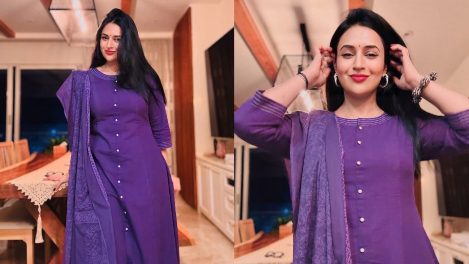 TV Divas Divyanka Tripathi and Rashmi Desai Slay in Elegant Ethnic Ensembles 919419