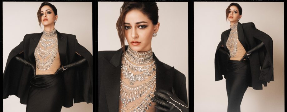 Ananya Panday Stuns in Dramatic Black Gown, Channels Bold Energy on Red Carpet 920849