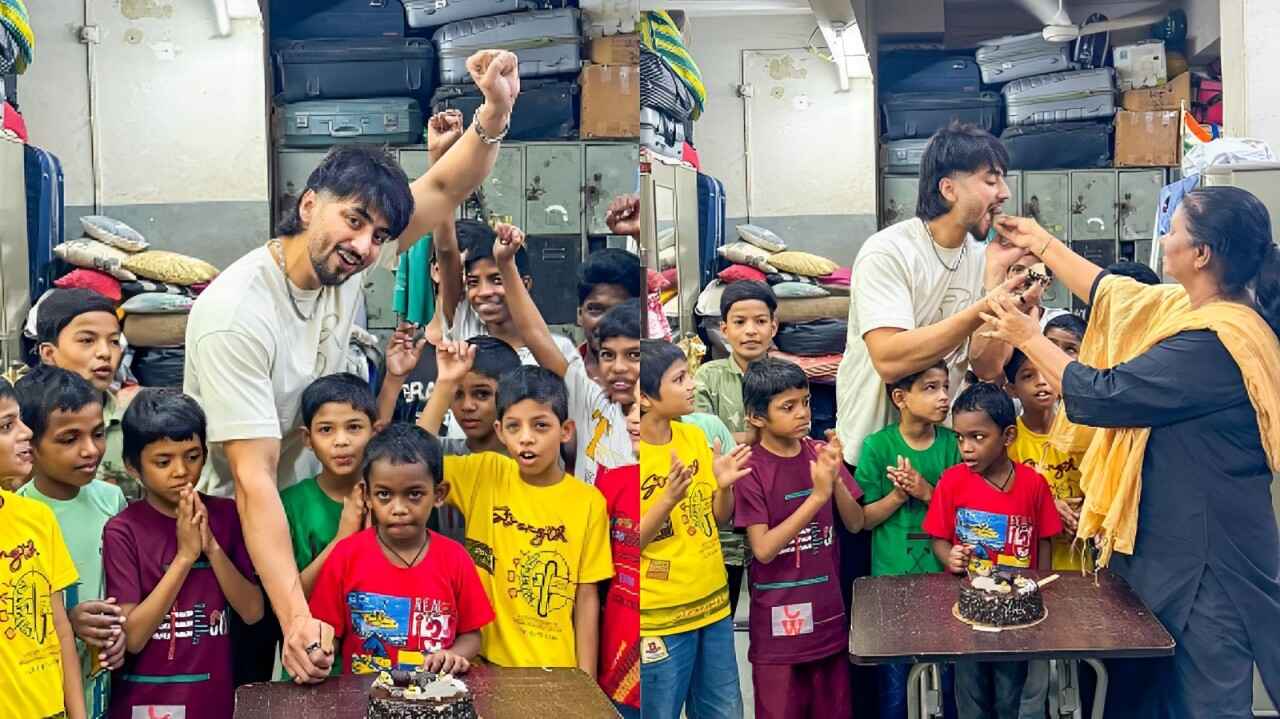 Faisu makes his birthday extra special by celebrating it with underprivileged kids 920775