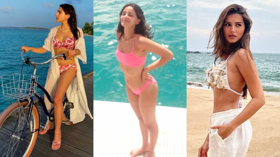 Get Vacation Ready In Comfortable Beachwear Like Sara Ali Khan, Ananya Panday, And Tara Sutaria 921561