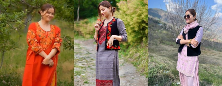 Rubina Dilaik's Top Pahari Outfits to Inspire Your Winter Wardrobe 921902