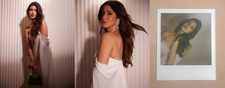 Shanaya Kapoor Channels Grecian Goddess Vibes in Stunning White Manish Malhotra Saree 920942